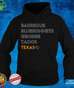 BBQ Barbecue Bluebonnets George Tacos Texas Shirt