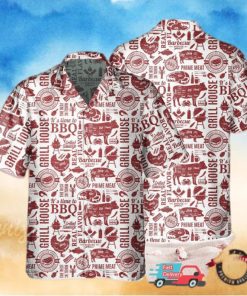 BBQ Grill Vintage Hawaiian Shirt