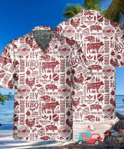 BBQ Grill Vintage Hawaiian Shirt