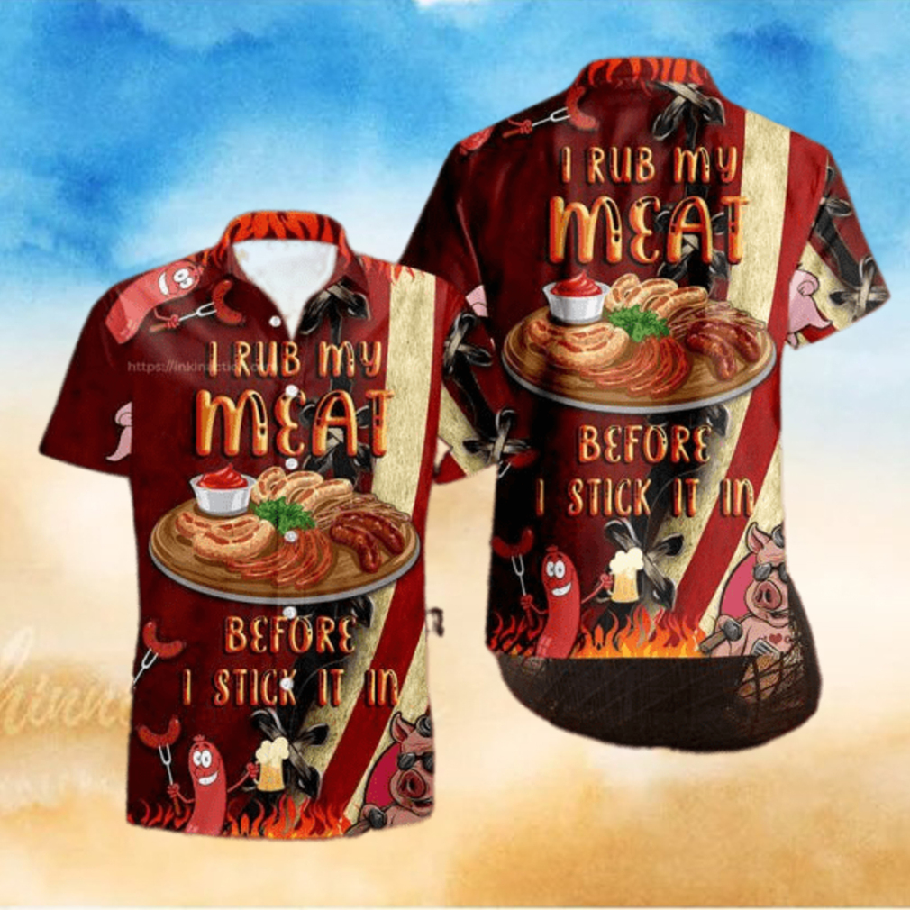 BBQ Men Smoke Dad Hawaiian Aloha Shirt BBQ Men Smoke Dad Hawaiian Aloha Shirt