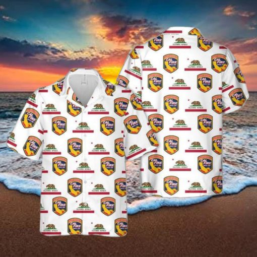 BBTT1208BC11 California Department of Forestry and Fire Protection Hawaiian Shirt