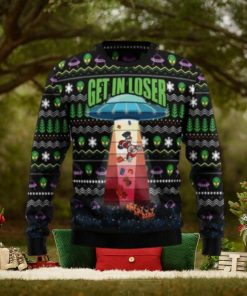 Alien Get In Loser Funny Christmas Gift Xmas Ugly Christmas Sweater