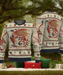 Rathalos Monster Hunter Ugly Christmas Sweater