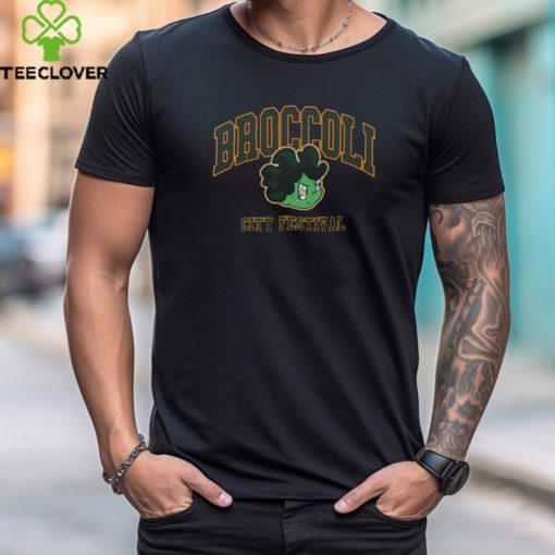 BC 24 Broccoli Boy Festival Black Lineup T Shirt