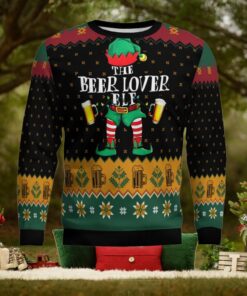 The Beer Lover Elf Ugly Christmas Sweater