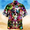 BEACH SHIRT GET NOW BEAUTIFUL SKULL UNISEX HAWAIIAN SHIRT