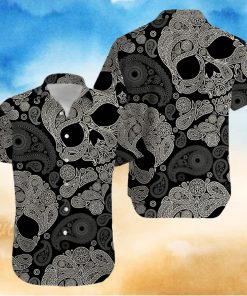 BEACH SHIRT GET NOW SKULL MANDALA HAWAIIAN ALOHA SHIRT