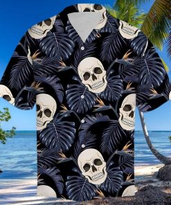BEACH SHIRT GET NOW SKULL TROPICAL HAWAIIAN ALOHA SHIRTS