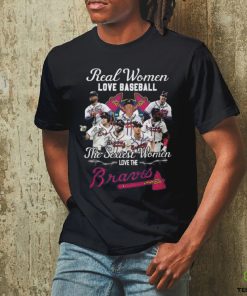 BEST Real Women Love Baseball The Sexiest Women Love The Atlanta Braves Shirt