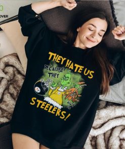 BEST The Grinch They Hate Us Because Ain’t Us Steelers New Design T Shirt