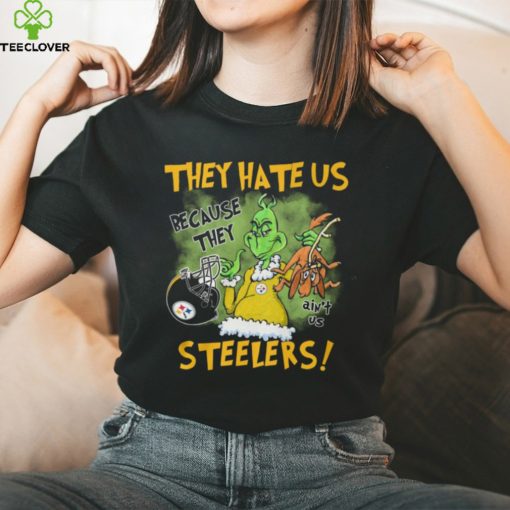 BEST The Grinch They Hate Us Because Ain’t Us Steelers New Design T Shirt