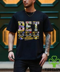 BET 999 1000 1001 Wins Michigan Wolverines T Shirt