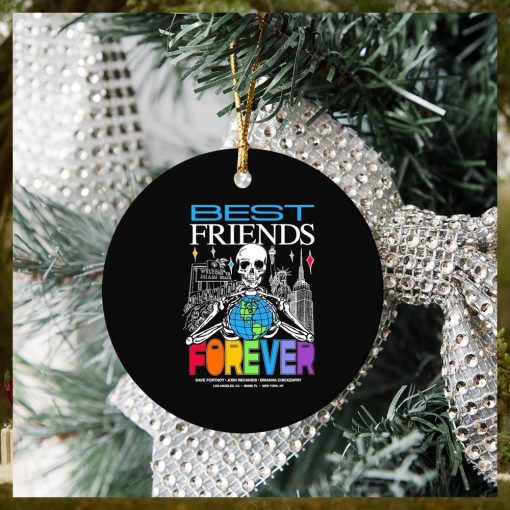 BFFS Globe Skeleton Ornament Christmas