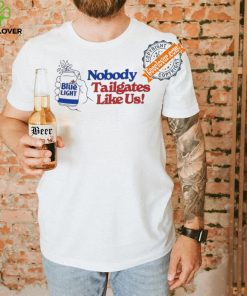 BFLO x Labatt Nobody Tailgates Like Us! White T Shirt
