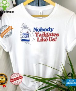 BFLO x Labatt Nobody Tailgates Like Us! White T Shirt