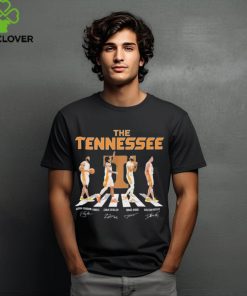 Official the Tennessee Men’s Basketball Abbey Road 2024 signatures Shirt