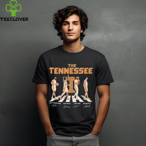 Official the Tennessee Men’s Basketball Abbey Road 2024 signatures Shirt