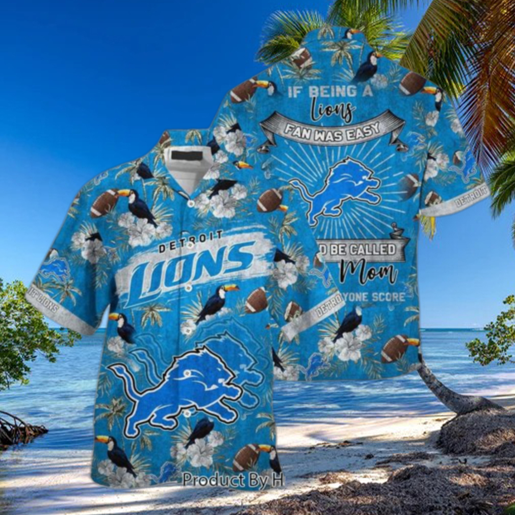 Detroit Lions Nfl Summer Beach Hawaiian Shirt