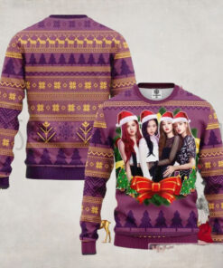 BLACKPINK KPOP Chirstmas Gifts 2024 Xmas For Family And Friends Ugly Sweater