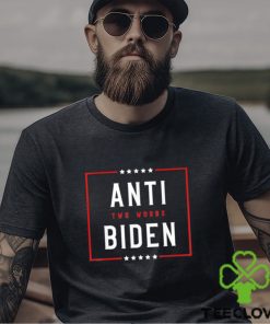 Two Words Anti Biden Two Words Made In America Tee Shirt