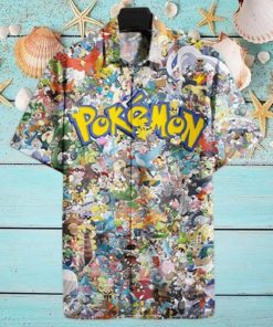 All Pocket Monsters Pokemon Hawaiian Shirt Birthday Gift For Summer Lovers