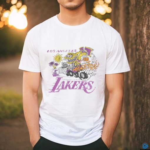 BRAIN DEAD X NBA LOS ANGELES LAKERS T SHIRT