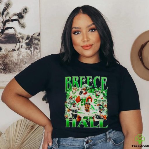BREECE HALL NEW YORK JETS RETRO SHIRT