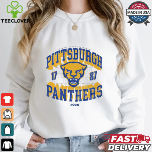 Pittsburgh Panthers Field Arched Wordmark T Shirt
