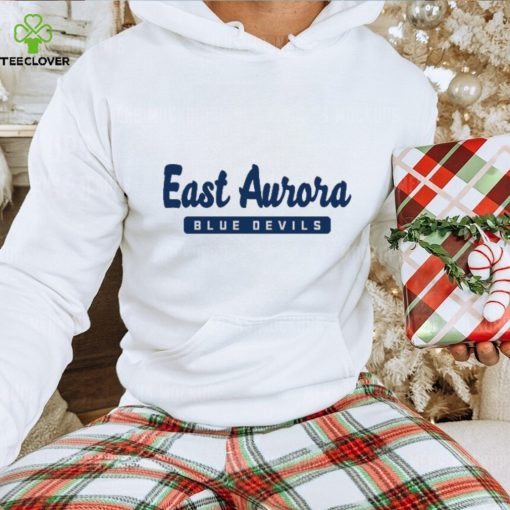 BSN SPORTS Cotton Rich Fleece East Aurora Blue Devils  Shirt