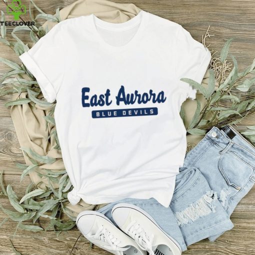BSN SPORTS Cotton Rich Fleece East Aurora Blue Devils  Shirt