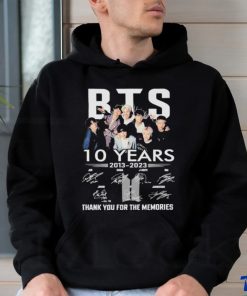 BTS 10 Years Festa Present Everywhere 2013 2023 Shirt