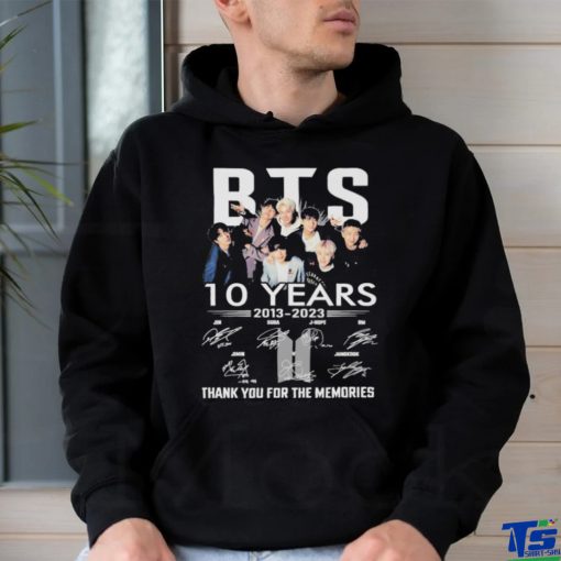 BTS 10 Years Festa Present Everywhere 2013 2023 Shirt