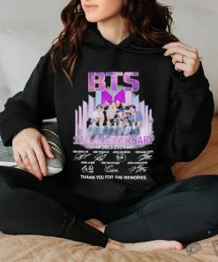 BTS 11th Anniversary 2013 2024 Thank you For The Memories T Shirt