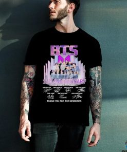 BTS 11th Anniversary 2013 2024 Thank you For The Memories T Shirt