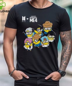 BTS X Despicable Me 4 Collaboration T Shirt