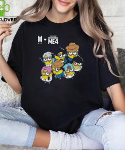 BTS X Despicable Me 4 Collaboration T Shirt