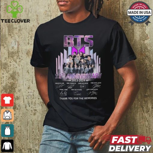 BTS thank you for the memories shirt