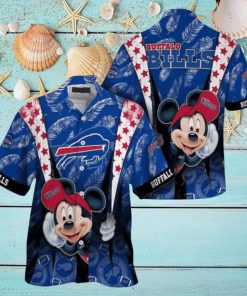 BUFFALO BILLS MICKEY MOUSE NFL HAWAIIAN SHIRT