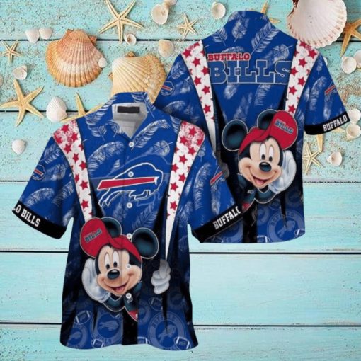 BUFFALO BILLS MICKEY MOUSE NFL HAWAIIAN SHIRT