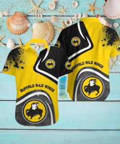 BUFFALO WILD WINGS Vibrant Brand Beach Hawaiian Shirt Men And Women Gift