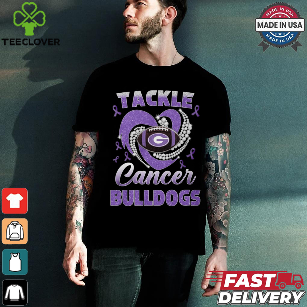 BULLDOGS TACKLE CANCER shirt BULLDOGS TACKLE CANCER shirt