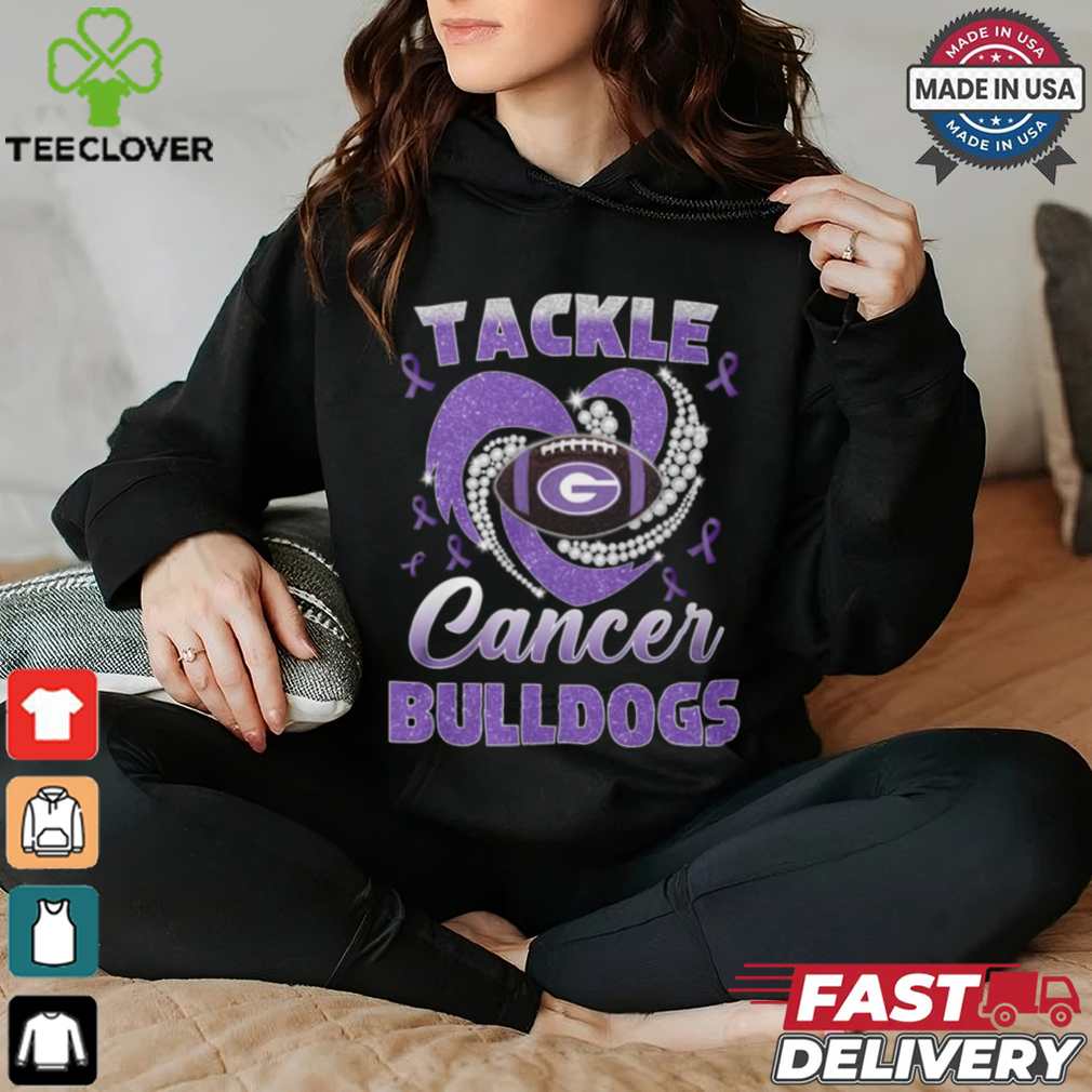 BULLDOGS TACKLE CANCER shirt BULLDOGS TACKLE CANCER shirt