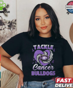 BULLDOGS TACKLE CANCER shirt