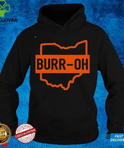 BURR OH Bengals Burrow Maps Ohio T Shirt 3 BURR OH Bengals Burrow Maps Ohio T Shirt