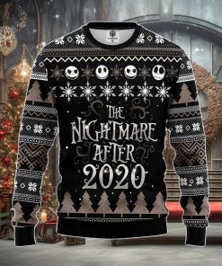 B&W Nightmare Before 2021 Ugly Christmas Sweater Amazing Gift Men And Women Christmas Gift