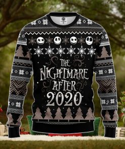 B&W Nightmare Before 2021 Ugly Christmas Sweater Amazing Gift Men And Women Christmas Gift