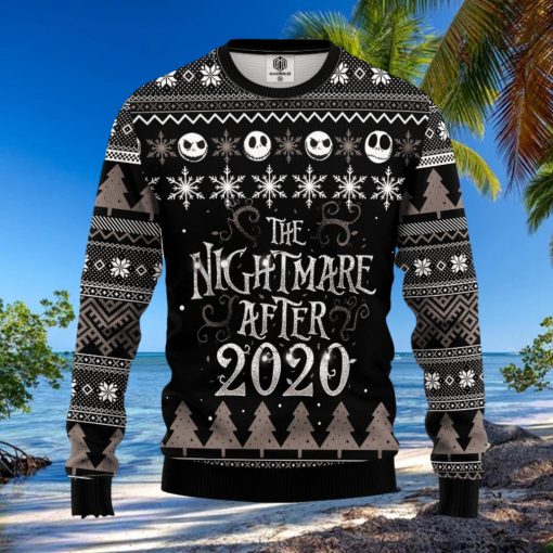 B&W Nightmare Before 2023 Ugly Christmas Sweater Amazing Gift Christmas Gift For Men And Women