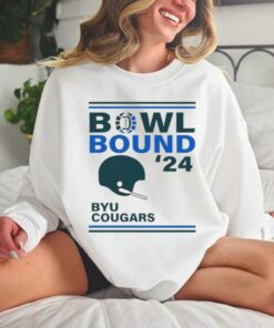 BYU Cougars 2024 Bowl Bound Helmet Shirt