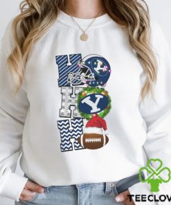 BYU Cougars Football Christmas Sweathoodie, sweater, longsleeve, shirt v-neck, t-shirt Christmas Game Day Shirt