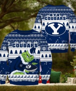 BYU Cougars Grinch NCAA Christmas Ugly Sweater